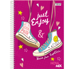 CAD.UNIV.C.D.1X1 80FLS NOVA MIX F 1110-8 C/4